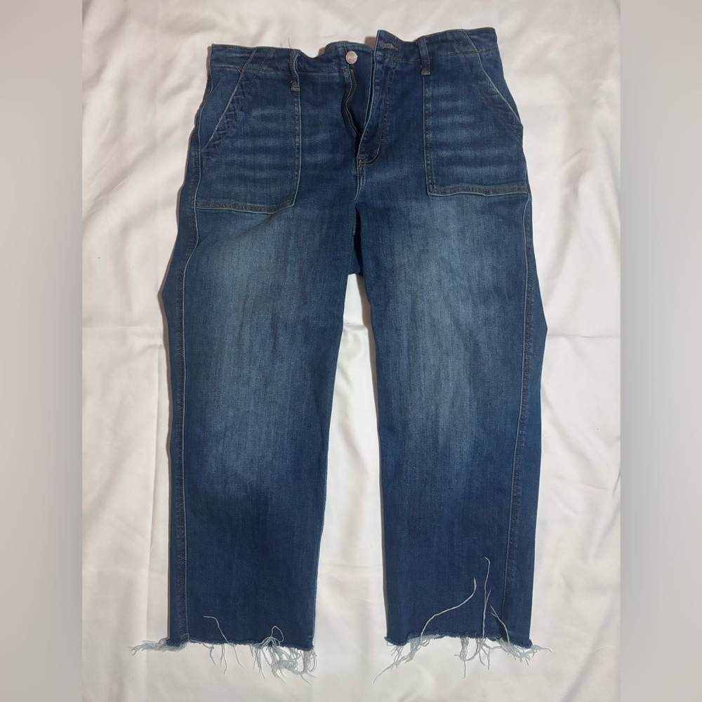 EUC Lovert Wide Legged Cropped Jeans size 31/15